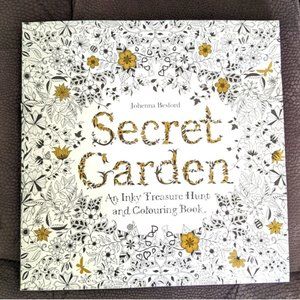 3/$20 Secret Garden: an Inky Treasure Hunt and Colouring Book by Johanna Besford